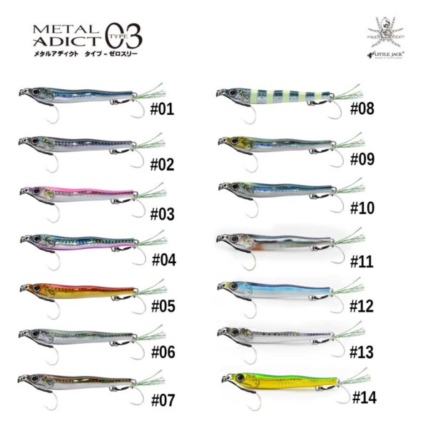 Little Jack Metal Adict 03 90 mm 40 gr Jig Yem