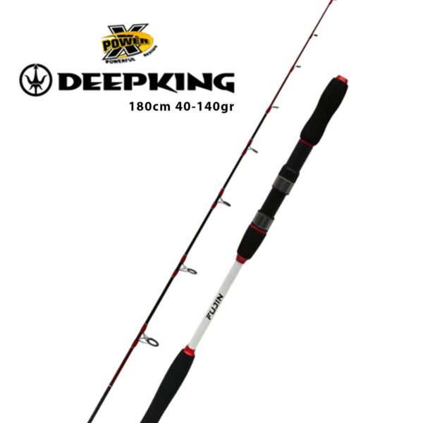 Fujin DeepKing 180cm 40-140gr Tekne/Bot Kamışı