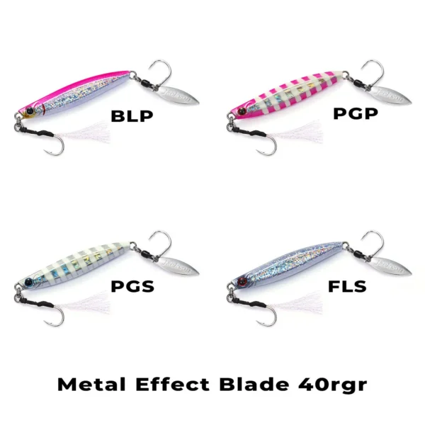 Jackson Metal Effect Blade 7.1cm 40gr Metal Jig Yem