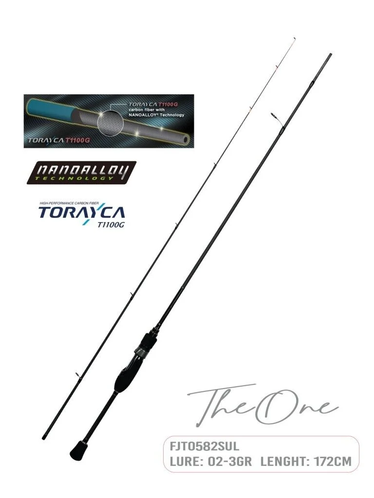 18820 Fujin TheOne 172cm 02-3gr 582SUL LRF Kamışı - Görsel 1