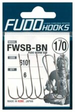 6100 FUDO WORM SSB #2/0 NIKEL 6P