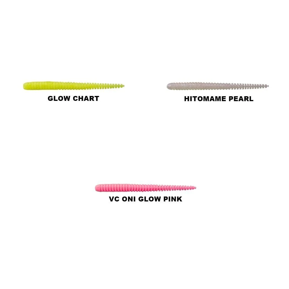 jackall-mellow-ring-2-5-silikon-yem-13591 Jackall Mellow Ring 2.5'' Silikon Yem VC ONI GLOW PINK - Görsel 1