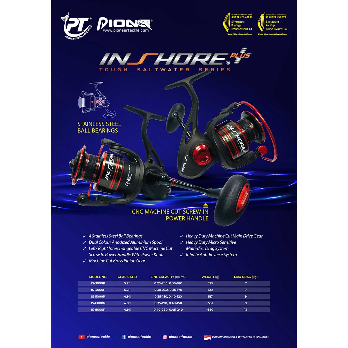 50002014 Pioneer Inshore Plus IS-5000P Olta Makinesi - Görsel 1