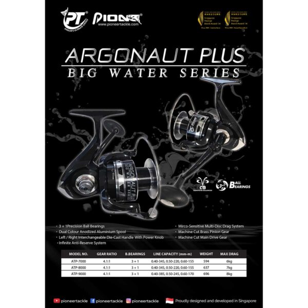 Pioneer Argonaut Plus DC ATP-7000 Olta Makinesi