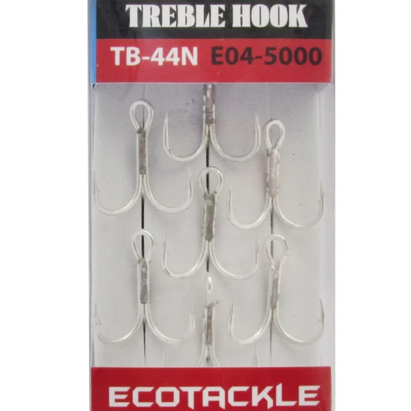 Ecotackle TB-44 Üçlü İğne Nikel