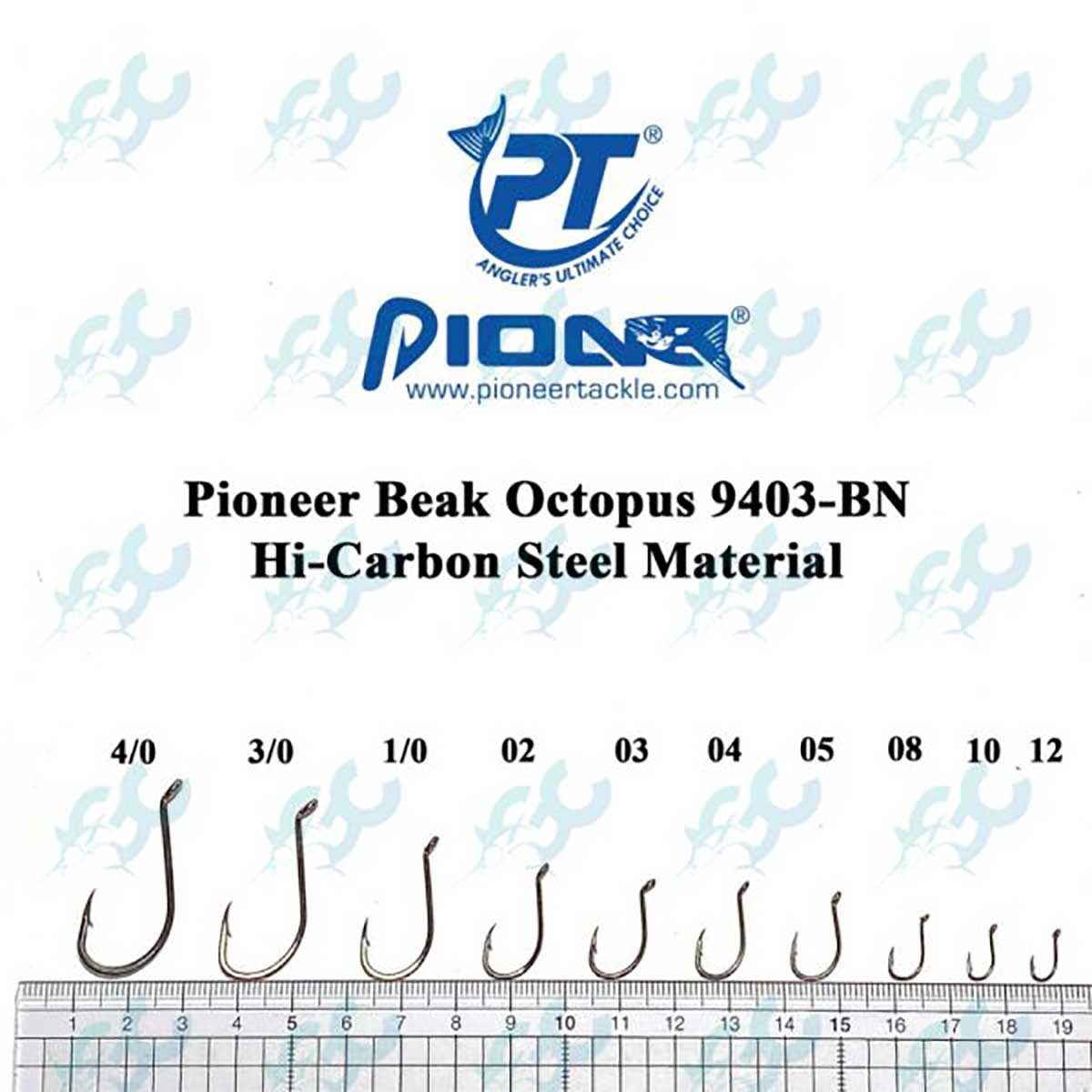 piobeak-detay Pioneer Beak (Octopus) 9403BN Olta İğnesi 18 Adet - Görsel 1