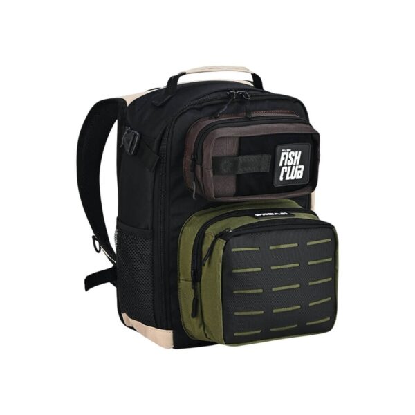 Fujin ProAji Back Pack Green Beige Balıkçı Sırt Çantası