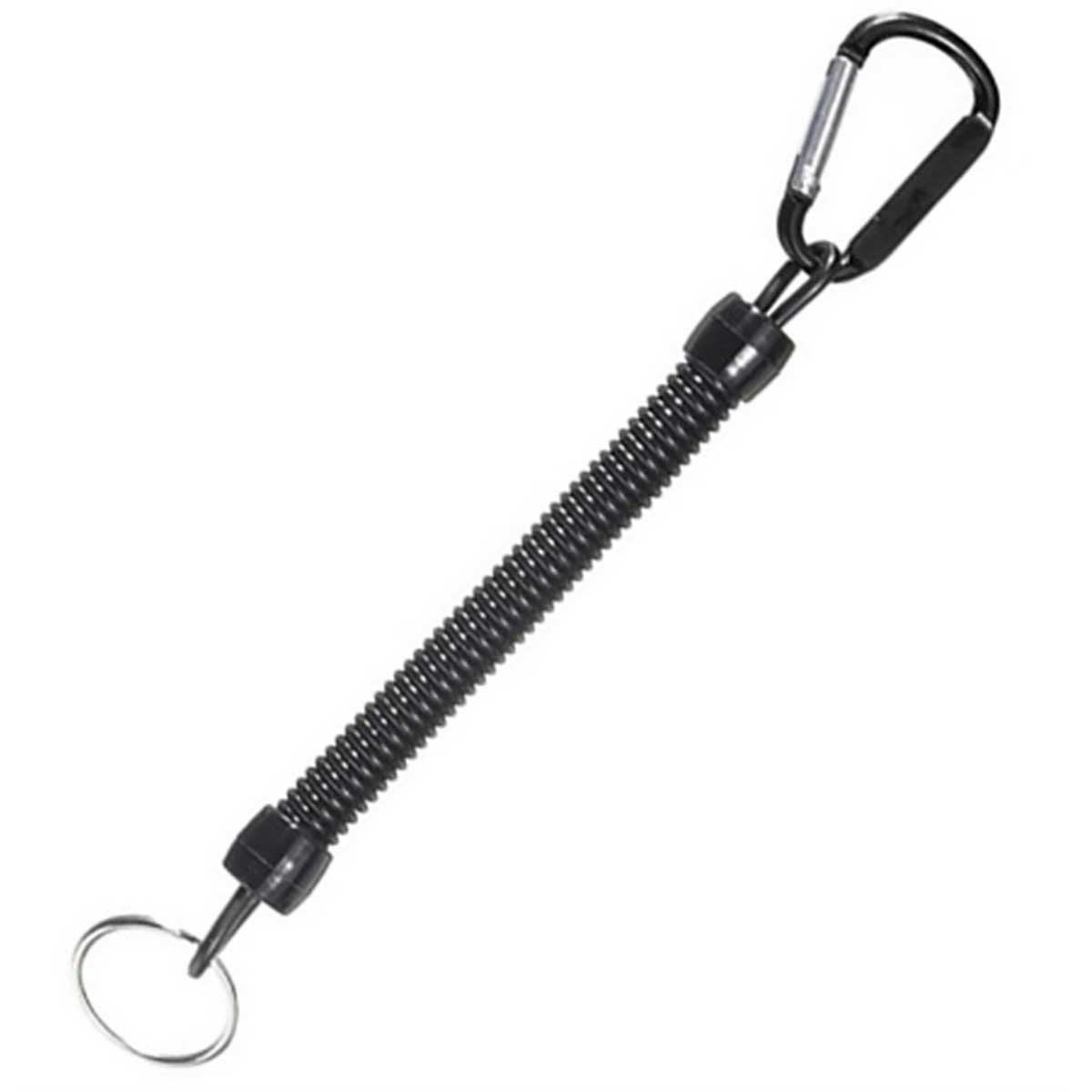 LKD002 Lupo Karabinalı Kordon 23cm Siyah - Görsel 1