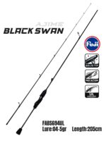 Fujin Ajime Black Swan 190cm 03-4gr Aji LRF Kamışı