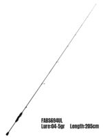 Fujin Ajime Black Swan 190cm 03-4gr Aji LRF Kamışı - Görsel 2