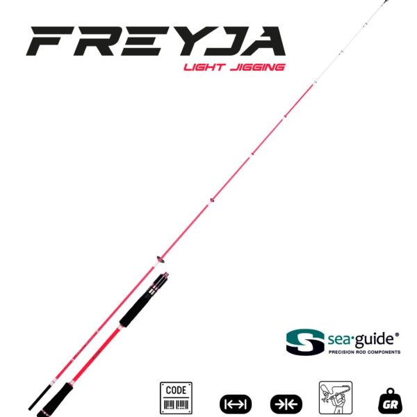 Fujin Freyja Light Jigging 180cm 15-90gr Jig Kamış