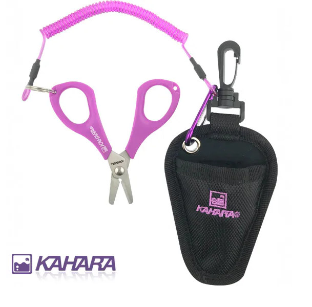 kahara-pe-line-scissors-plus-purpple-14394 Kahara PE Line Scissors Plus Purpple - Görsel 1