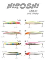 Fujin Hiroshi 120mm 21gr Slow Sinking Maket Balık