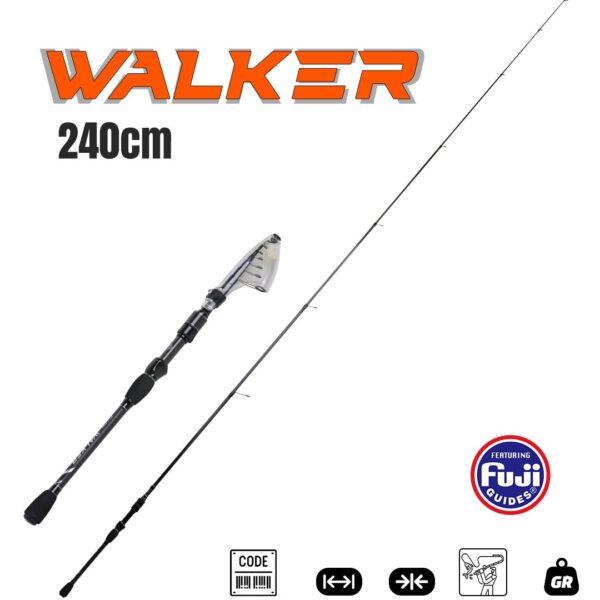 Fujin Walker 240cm 5-20gr Teleskopik Spin Kamışı