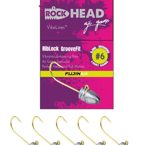 Fujin Rock-Head 6no Aji Game Jighead