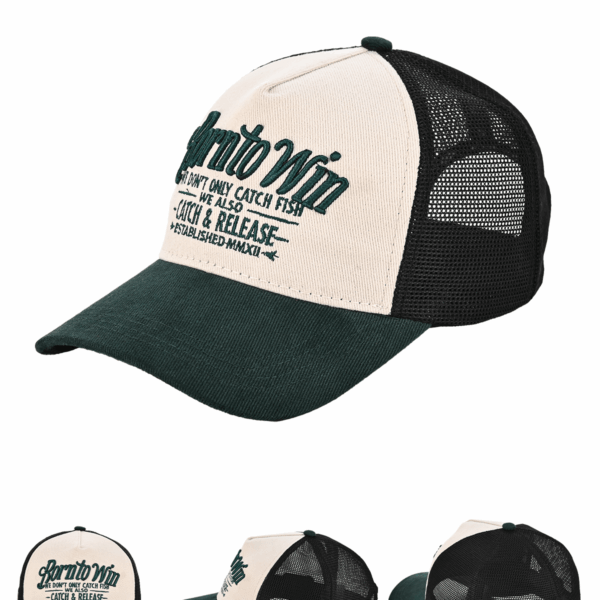 Fujin BTW Trucker Şapka Beige Green