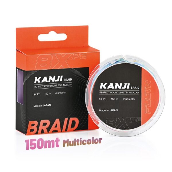 Fujin Kanji 8X 150MT Multi Color Pe Line
