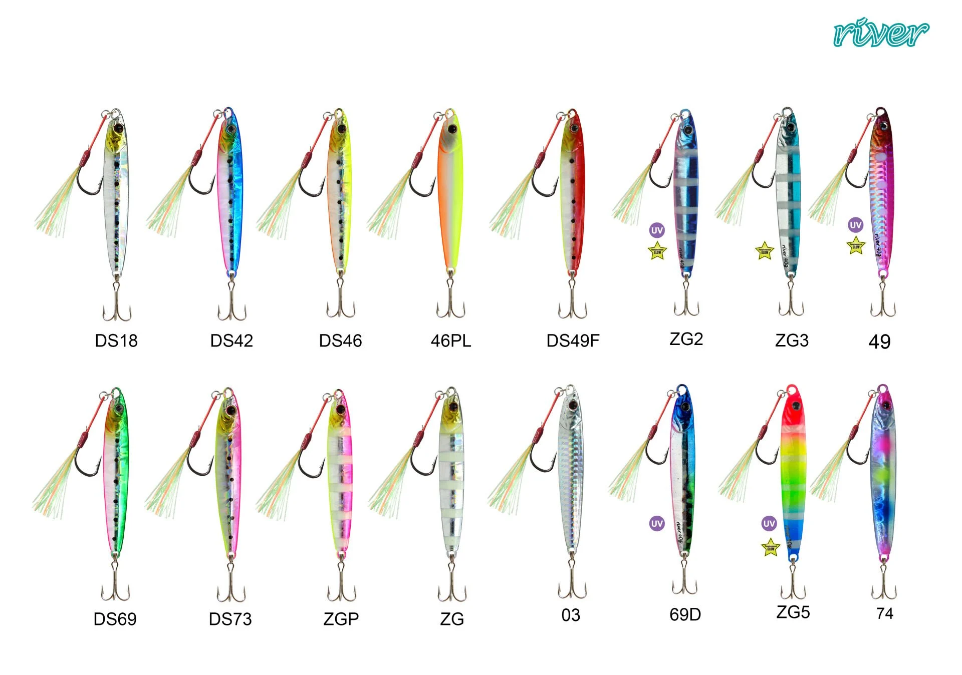dmfkdmfkdm River Alfred 40G 9 cm Jig - Görsel 1
